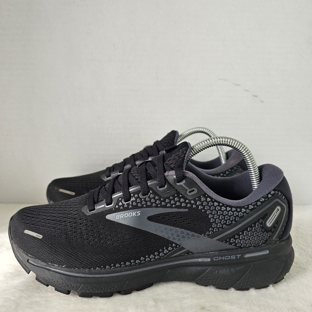 Brooks Ghost 14 Women's Running Shoes Black Size 9 Medium (B)